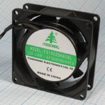 8009977018 Вентилятор 80x80x25, напряжение 220В, ток 0.07А, выводы 2L, подшипник качения, FSY8025HA2BL Hirschmann