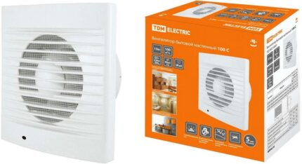 8007821282 SQ1807-0001, Вентилятор бытовой настенный 100 С TDM Electric Hirschmann