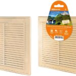 8007821316 SQ1807-0081, Решетка разъемная с москитной сеткой, 250х250 "ЭКО" (беж.) TDM Electric Hirschmann