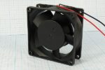 8009976711 Вентилятор 80x80x32, напряжение 24В, ток 0.20А, выводы 2L, подшипник скольжения, RQD8032MS Hirschmann — изображение 3
