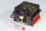 8009976686 Вентилятор 85x70x63, напряжение 12В, ток 0.18А, выводы 3L+HU3, CUF-715B CPU Hirschmann — изображение 2