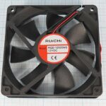 8009976710 Вентилятор 120x120x25, напряжение 12В, выводы 2L, подшипник скольжения, RQD12025MS Hirschmann
