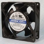 8009976936 Вентилятор 120x120x38, напряжение 220В, ток 0.13А, выводы 2T, подшипник скольжения, JA1238H2S0N Hirschmann