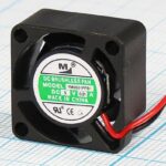 8009976830 Вентилятор 20x20x10, напряжение 5В, ток 0.21А, выводы 2L, подшипник качения, YM0501PFB1 Hirschmann