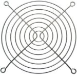 8007169436 Решетка 120x120mm, Решетка для осевого вентилятора металлическая , 120x120 мм Hirschmann