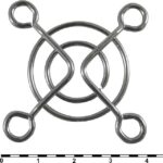 8007169633 Решетка 40x40mm, Решетка для осевого вентилятора металлическая , 40x40 мм Hirschmann