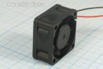 8009976702 Вентилятор 30x30x15, напряжение 12В, ток 0.11А, выводы 2L, подшипник скольжения, FD03015S12H Hirschmann — изображение 3