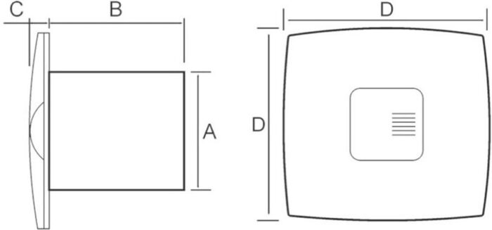 8010932700 ВЕНТИЛЯТОР A120XS-T таймер + клапан 29508 Hirschmann — изображение 6