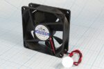8003078980 JF0825B2H--R (JF0825B2H-001-065R) (3000RPM) 24V/0,15A (80х80х25) B(подшипник) CFM38,74/dBA31 Jamicon вентилятор, провод Hirschmann — изображение 3