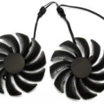 8007949637 Вентилятор (кулер) для видеокарты Gigabyte RX 470, 570, 580, GTX 1060 88мм 4-pin двойной () Hirschmann
