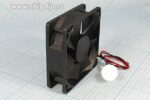 8003078980 JF0825B2H--R (JF0825B2H-001-065R) (3000RPM) 24V/0,15A (80х80х25) B(подшипник) CFM38,74/dBA31 Jamicon вентилятор, провод Hirschmann — изображение 4