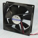 8009976996 Вентилятор 92x92x25, напряжение 12В, ток 0.35А, выводы 2L, подшипник качения, JF0925B1H-R Hirschmann