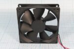 8009976996 Вентилятор 92x92x25, напряжение 12В, ток 0.35А, выводы 2L, подшипник качения, JF0925B1H-R Hirschmann — изображение 2