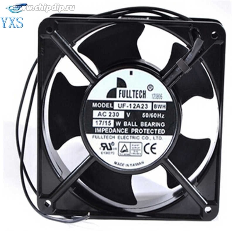 doc010569471 8007683397 Вентилятор FullTech UF-12A23 BWH 120x38мм 230V 17W 0.08A Hirschmann — изображение 1