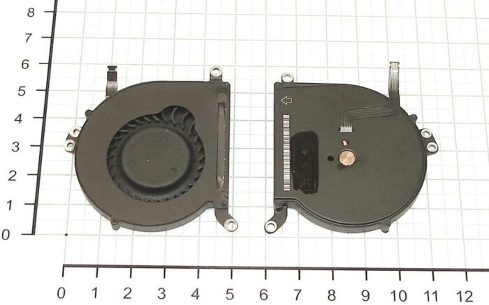 8004474768 Вентилятор (кулер) для ноутбука Apple MacBook Air 13 A1369, A1466 Hirschmann — изображение 3