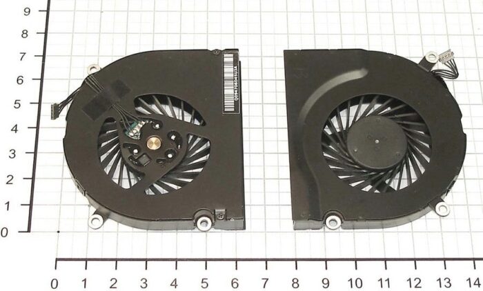 8004474771 Вентилятор (кулер) для ноутбука Apple MacBook Pro 17 A1297 (правый) Hirschmann — изображение 2