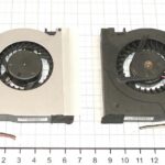 8008552098 Вентилятор (кулер) для ноутбука Asus A7 A9 F5 F50 X50 X53 X61 3-pin Hirschmann