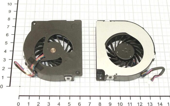 8008552102 Вентилятор (кулер) для ноутбука Asus A40 A42 K42 X42 VER-2 Hirschmann — изображение 2