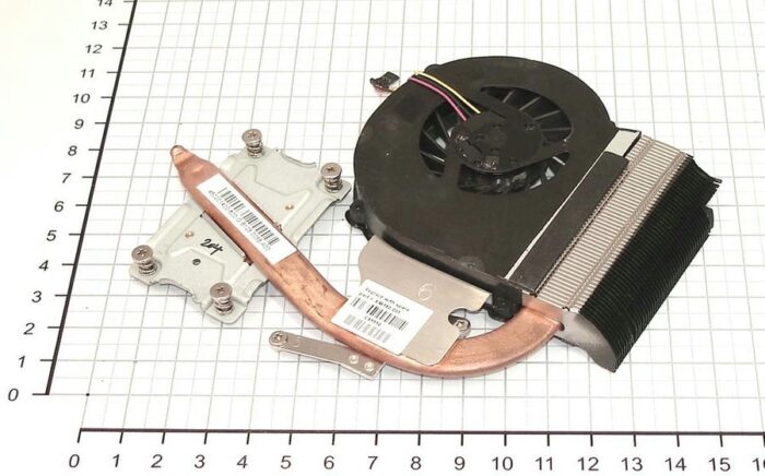 8008552127 Система охлаждения для ноутбука HP Compaq CQ43 для Intel Pentium processor Hirschmann — изображение 2
