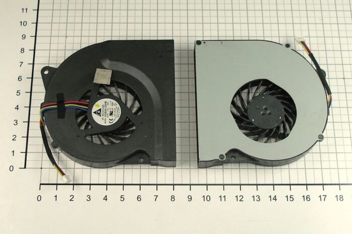 8004475046 Вентилятор (кулер) для ноутбука Asus K73, N53, N73, N75, X73 Hirschmann — изображение 2