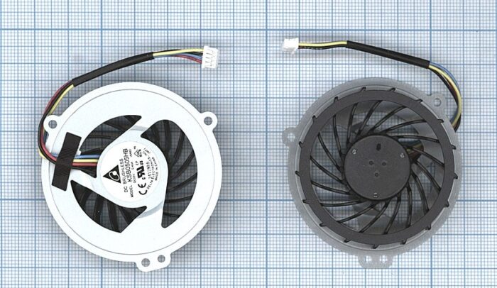 8004475672 Вентилятор (кулер) для ноутбука Asus K42D, R42, X42 (версия 1, AMD) Hirschmann — изображение 2