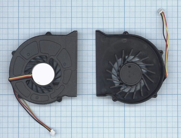 8004475937 Вентилятор (кулер) для ноутбука MSI CR500, CX600, GE600 (версия 2) Hirschmann — изображение 3