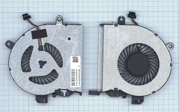 8008555907 Вентилятор (кулер) для ноутбука HP ProBook 450 G3 470 G3 Hirschmann — изображение 2