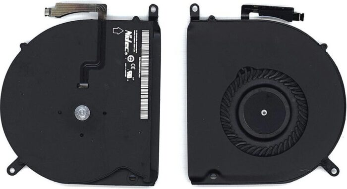 8008559065 Вентилятор (кулер) для ноутбука Apple MacBook Pro Retina 15 A1398 правый (2013,2014,2015) Hirschmann — изображение 2