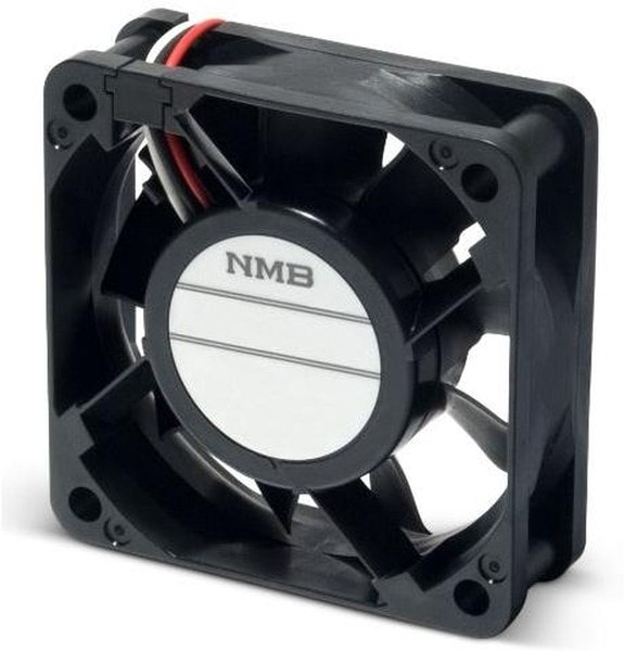 doc011050572 8005802232 06020SA-12M-AA-00, Fan Tubeaxial 12VDC Square - 60mm L x 60mm H Ball 18.4 CFM (0.515m³/min) 2 Wire Leads Hirschmann — изображение 1