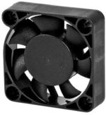 8020263783 EC4010L12BA, (40*40*10 12V 3pin), Вентилятор 12В, 40х40х10мм, подшипник качения, 4500 об/мин 19 дБ 3 вывода Hirschmann — изображение 3