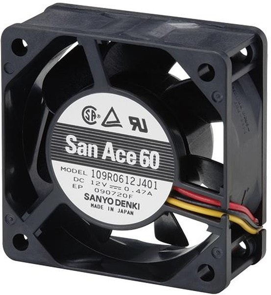 doc012098315 8007229281 109R0848K4021, DC Fans DC Axial Fan, 80x80x25mm, 48VDC, 55.1CFM, Ribless, Ball, Wire, Lock Sensor Hirschmann — изображение 1