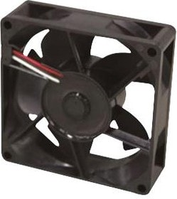 8009014214 08025VE-24P-GTD-0, DC Fans Axial Fan, 80x80x25mm, 24VDC, 189.6Pa, Stainless Steel Ball, 3x Wire, IP68/IP69K Hirschmann