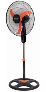 8009065900 Вентилятор напольный, 3 режима, SONNEN TF-50W-45-А304, d=45 см, 50 Вт, черный, 454789, FS-45-A304 Hirschmann — изображение 2