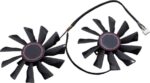 8004501477 Кулер (вентилятор) для видеокарты MSI GTX 960 (двойной) 6 pin Hirschmann — изображение 3