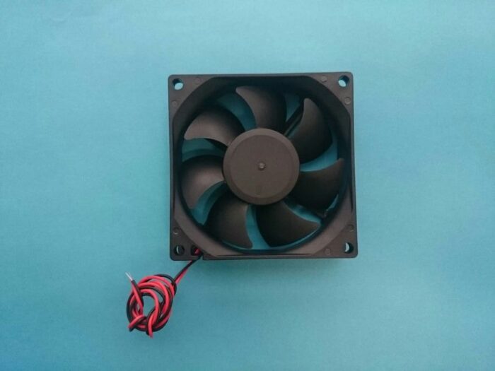 8215922058 CF2-3, Вентилятор 80х80х25, 12В, 0.20А, подшипник скольжения DAC8025M12S Hirschmann — изображение 2