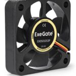 9001300087 EX05010S3P, Вентилятор 12В DC ExeGate, 50x50x10 мм, Sleeve bearing (подшипник скольжения), 3pin, 5000RPM, 28dBA Hirschmann