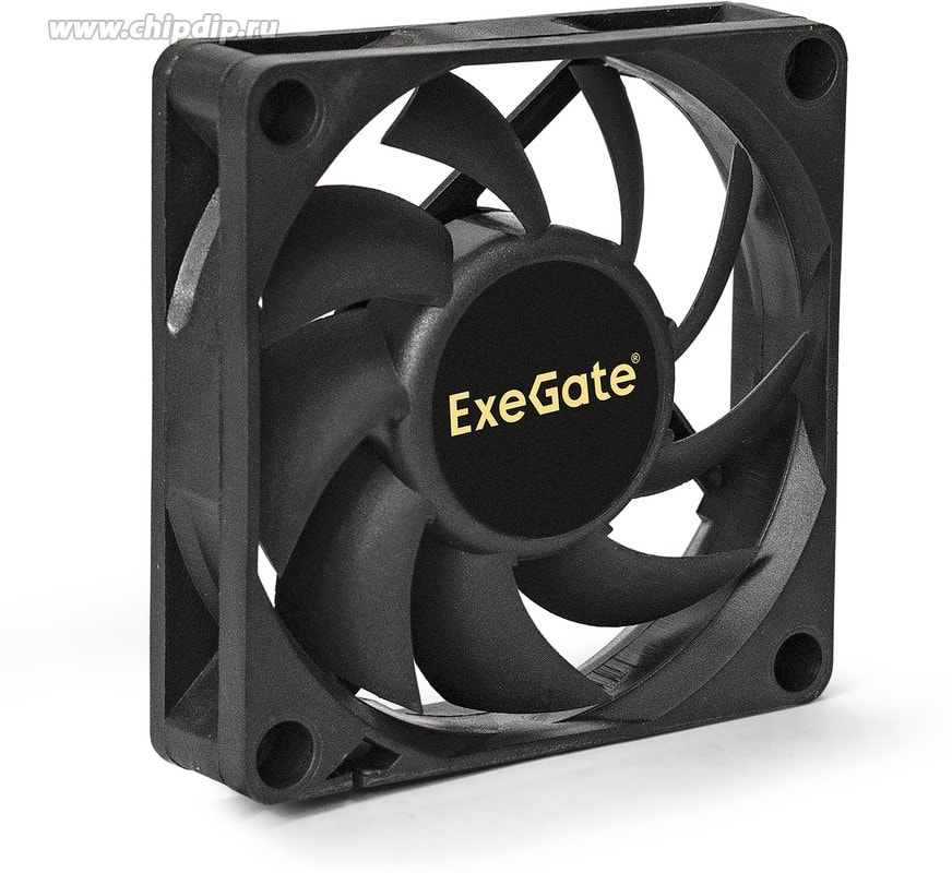 doc014211236 8009509994 EX283371RUS, Вентилятор 12В DC ExeGate ExtraSilent ES07015S3P (70x70x15 мм, Sleeve bearing (подшипник скольжения), 3pin, 2000RPM, 18dBA) Hirschmann — изображение 1
