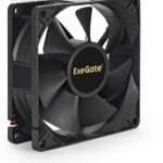 8009510005 EX283382RUS, Вентилятор 12В DC ExeGate ExtraPower EP08025SM (80x80x25 мм, Sleeve bearing (подшипник скольжения), Molex, 2800RPM, 28dBA) Hirschmann