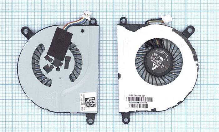 8008861536 Вентилятор (кулер) для ноутбука HP ProBook 430 G2 15-4000EA 15-4010NR Hirschmann — изображение 2