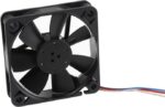 8006854561 612F/2, Fan Tubeaxial 12VDC Square - 60mm L x 60mm H Sintec 17.1 CFM (0.479m³/min) 3 Wire Leads Hirschmann — изображение 5