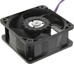 8242942003 624HHR,DC Axial Fan, 24 V, Square, 60 mm, 25 mm, Ball Bearing, 32.4 CFM Hirschmann — изображение 3