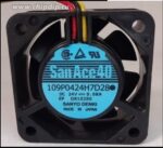 8050937579 Вентилятор Sanyo Denki San Ace 40 109P0424H7D30 24V DC 0.08A 40X15 3pin Hirschmann — изображение 2