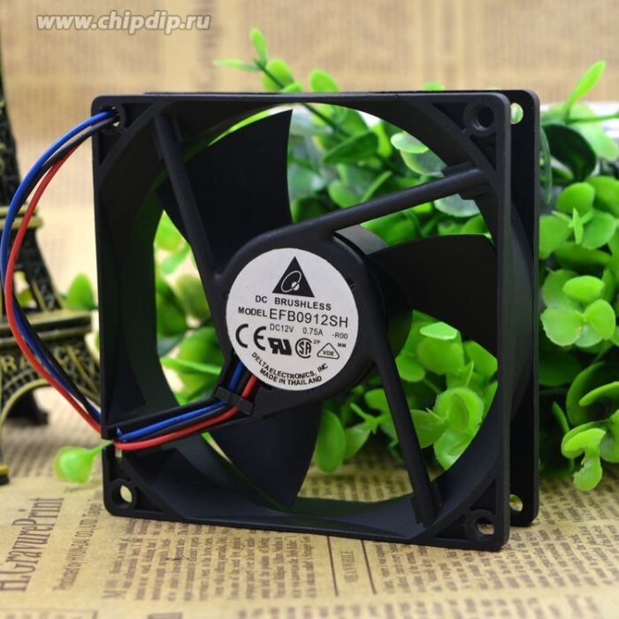 8017105881 Вентилятор Delta Electronics EFB0912SH ( A84503-001 / A96869-001 ) 92x25мм 12V 0.75A OEM () Hirschmann — изображение 2