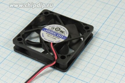 8009976925 Вентилятор 50x50x10, напряжение 12В, мощность 0.8 Вт, выводы 2L, подшипник скольжения, KF0510S1L Hirschmann