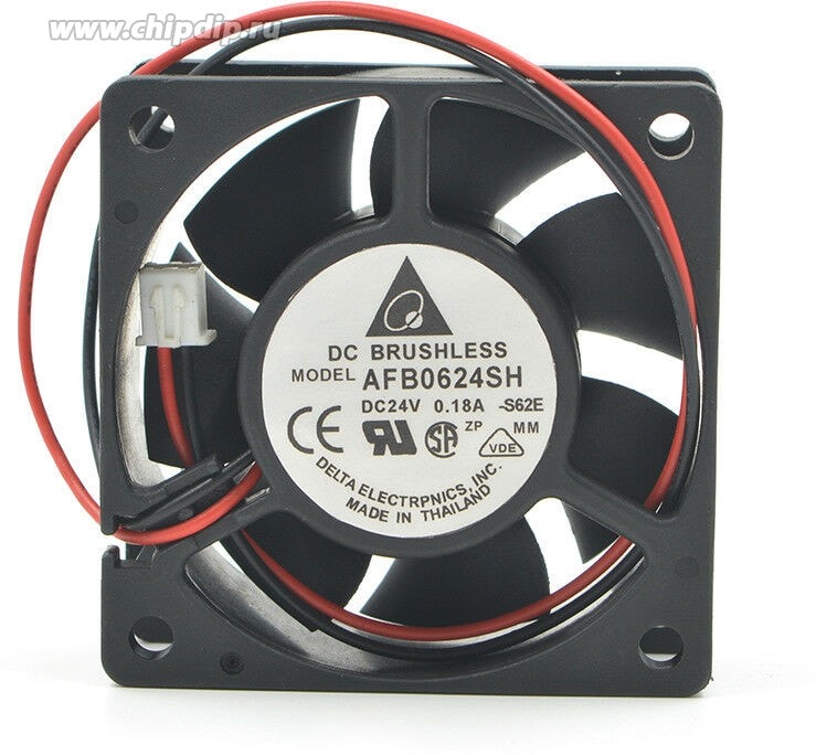 doc014634414 8008003735 Вентилятор Delta Electronics AFB0624SH DC 24v 0.21A Hirschmann — изображение 1