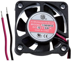 8921806580 Y-Y4010H12S, вентилятор 12В клеммы 40х40х10мм (аналог для KF0410S1H, JL4010H12S) подшипник скольжени Hirschmann