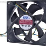 8007682470 Вентилятор AVC DAZH0925R2U 90x90x25 12V 0.6A 4pin Hirschmann