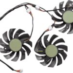 8008584371 Вентилятор (кулер) для видеокарты Gigabyte N6700C, 7700C, N960, GTX770 (тройной) 4 pin Hirschmann