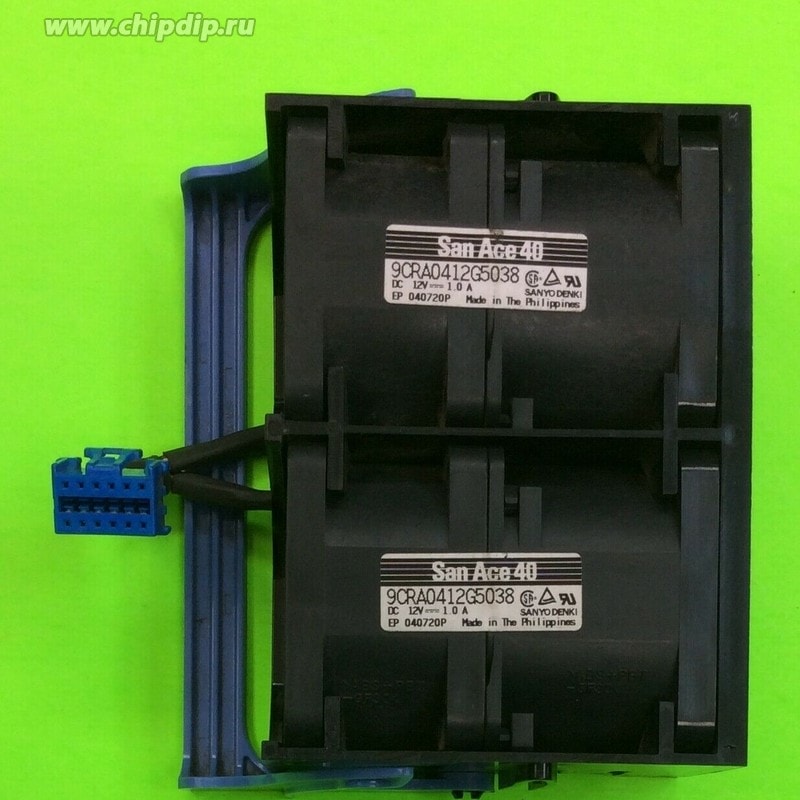 doc014859062 8007682062 Вентилятор Sanyo Denki San Ace 40 9CRA0412G5038 (9CRA0412G5058) 40x56мм 12V 1A OEM Hirschmann — изображение 1