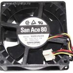 8035597598 Вентилятор Sanyo Denki San Ace 80 9G0812G103 80x38мм 12V 1.1A OEM () Hirschmann